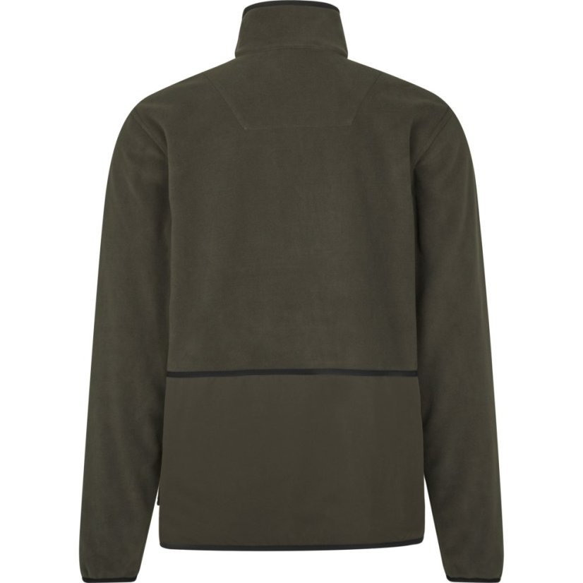 Seeland - Rogue Solid oboustranná fleece mikina pánská Grizzly brown-Demitasse brown