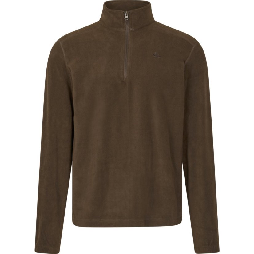 Seeland - Benjamin half zip mikina pánská Dark brown