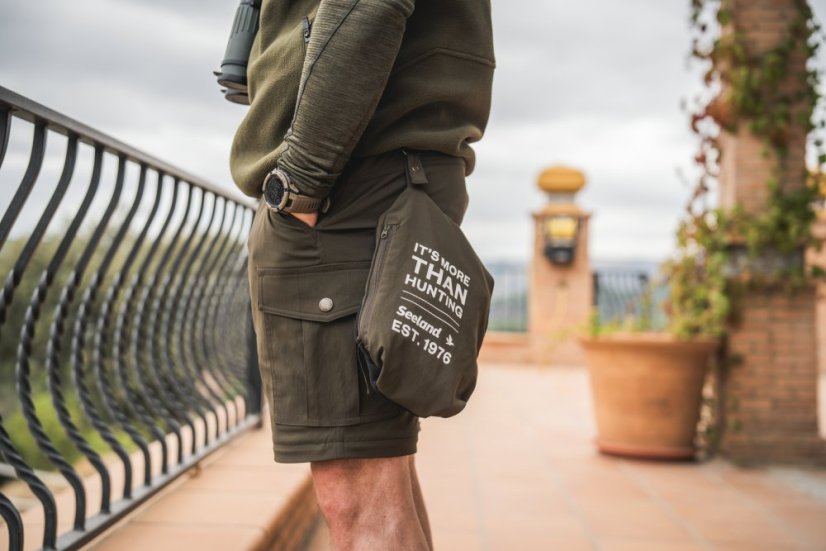 Seeland - Birch zip-off kalhoty-kraťasy pánské Grizzly brown