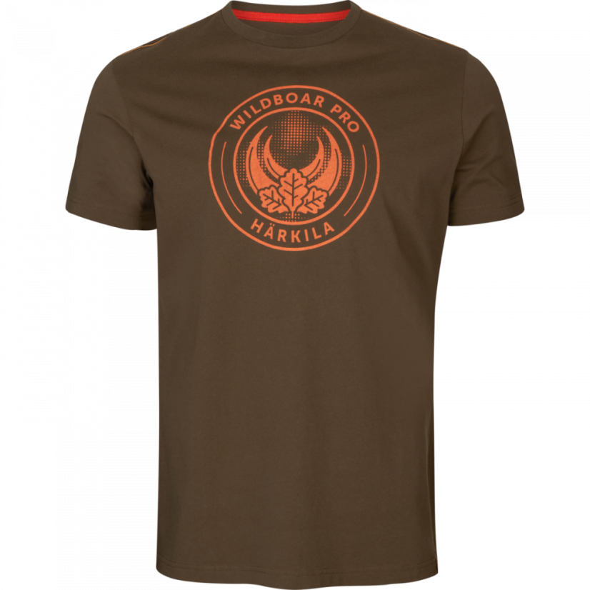 HÄRKILA - Wildboar Pro triko LIMITED EDITION zelená/hnědá