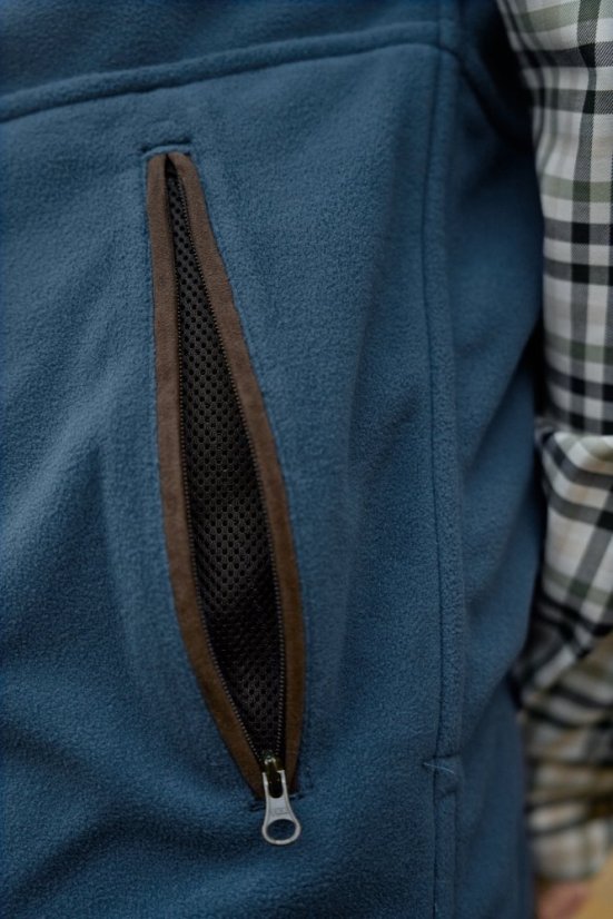 HÄRKILA  - Kamko Estate WSP oboustranná vesta pánská Dark olive-Sea blue