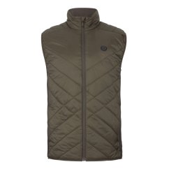 HÄRKILA - Heat Insulated vyhřívaná vesta pánská Willow green-Shadow brown