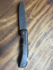 Damaškový nůž zavírací ořech