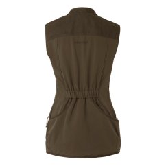 HÄRKILA - Skye střelecká vesta dámská Willow green-Shadow brown
