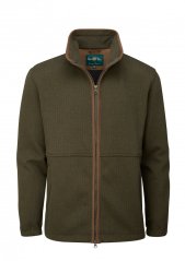 ALAN PAINE - Aylsham fleece bunda podzimní pánská Green Herringbone