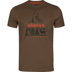 HÄRKILA  - Nature triko s krátkým rukávem pánské Slate black