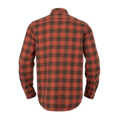 HÄRKILA - Scandinavian košile pánská Autumn orange check