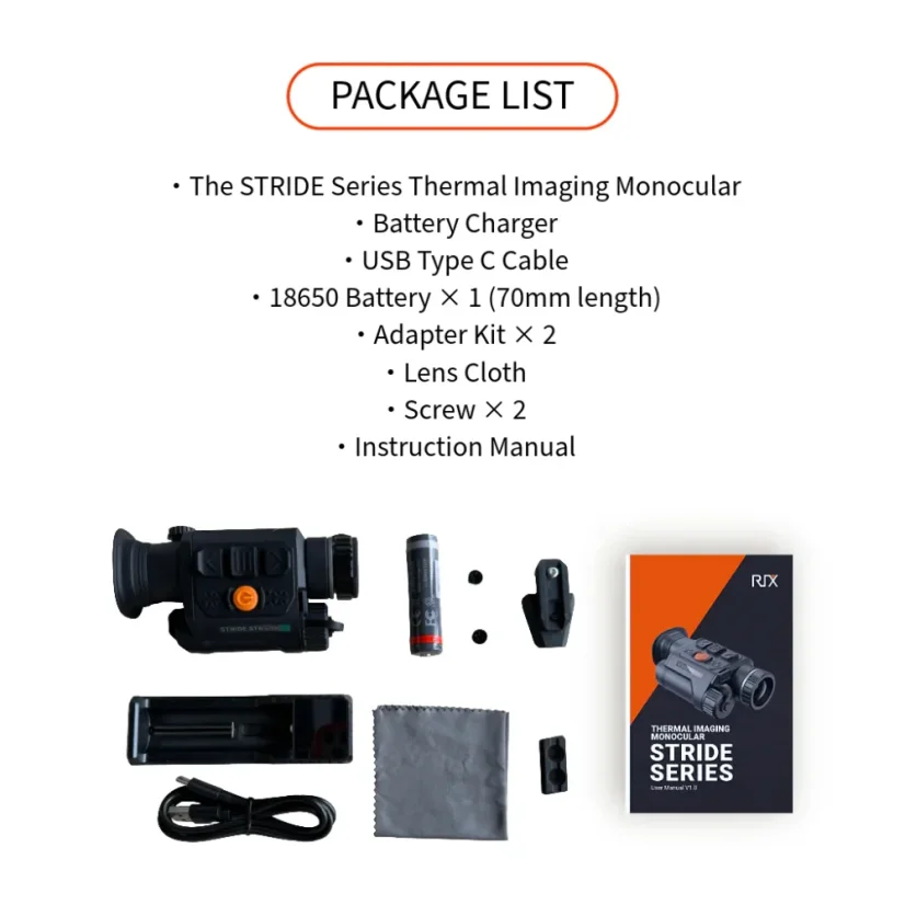 RIX - STRIDE ST6 Lite termovizní monokulár