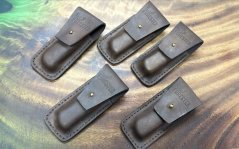 FORESTER - kožené pouzdro na nůž hnědé