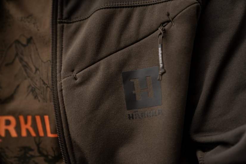 HÄRKILA  - Nature triko s krátkým rukávem pánské Slate black