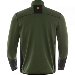HÄRKILA  - Scandinavian mikina pánská fleece Duffel green/Black