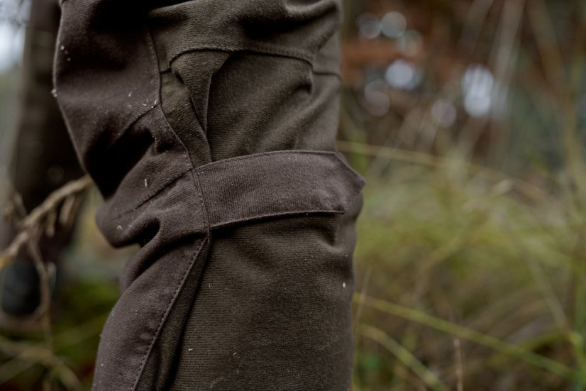 HÄRKILA - Aspire HWS kalhoty pánské Hunting green-Shadow brown