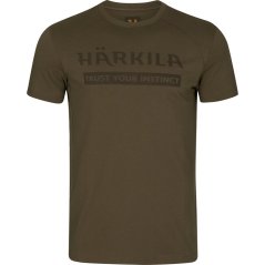HÄRKILA - Logo triko pánské Willow green