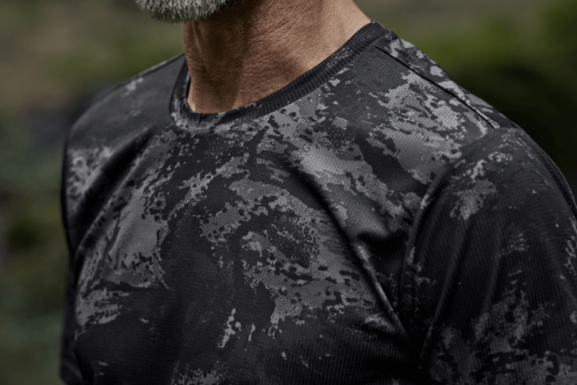 HÄRKILA - Noctyx camo triko s krátkým rukávem pánské AXIS MSP® Black-Black