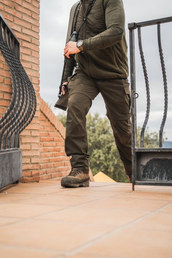 Seeland - Birch zip-off kalhoty-kraťasy pánské Grizzly brown