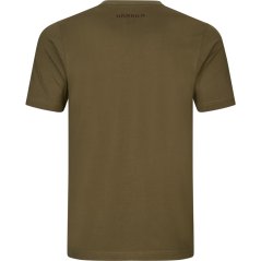 HÄRKILA - H-logo triko pánské Dark olive