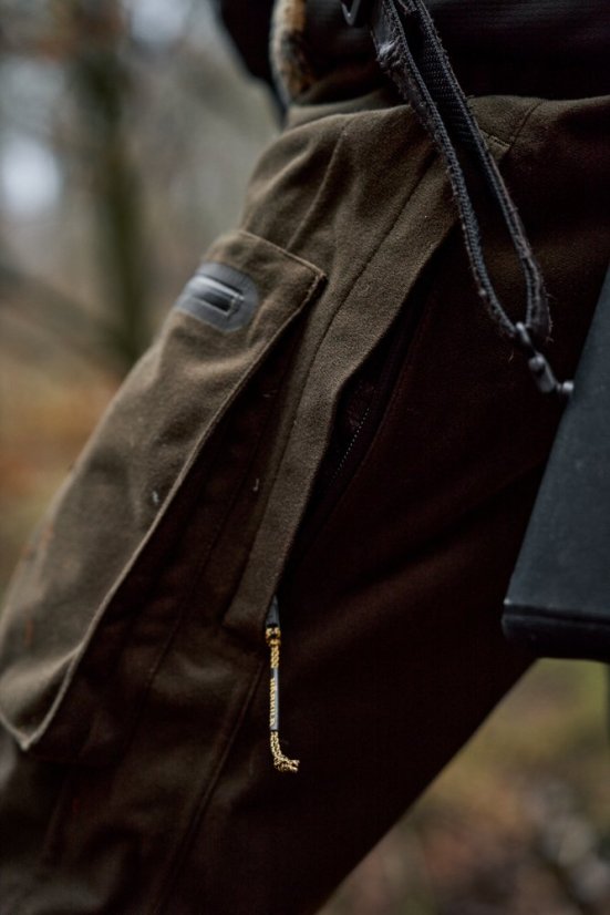 HÄRKILA - Forest Hunter Pro GTX kalhoty pánské Hunting green-Shadow brown