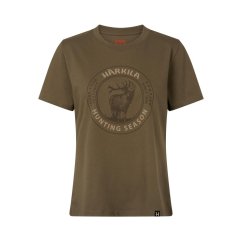 HÄRKILA - Stag Badge triko dámské Beech