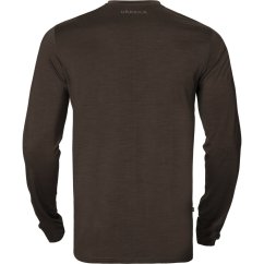 HÄRKILA - Base All Season vršek podvlékové prádlo pánské Shadow brown
