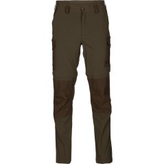 Seeland - Birch Zip-off kalhoty/kraťasy pánské Pine green-Demitasse brown