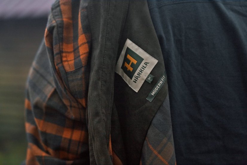 HÄRKILA - Pajala flanelová košile pánská Bombay brown