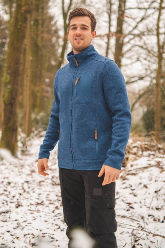 Orbis Trachten - fleece bunda pánská Marine