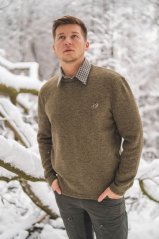 ORBIS - Mikina pánská  zelená 3937