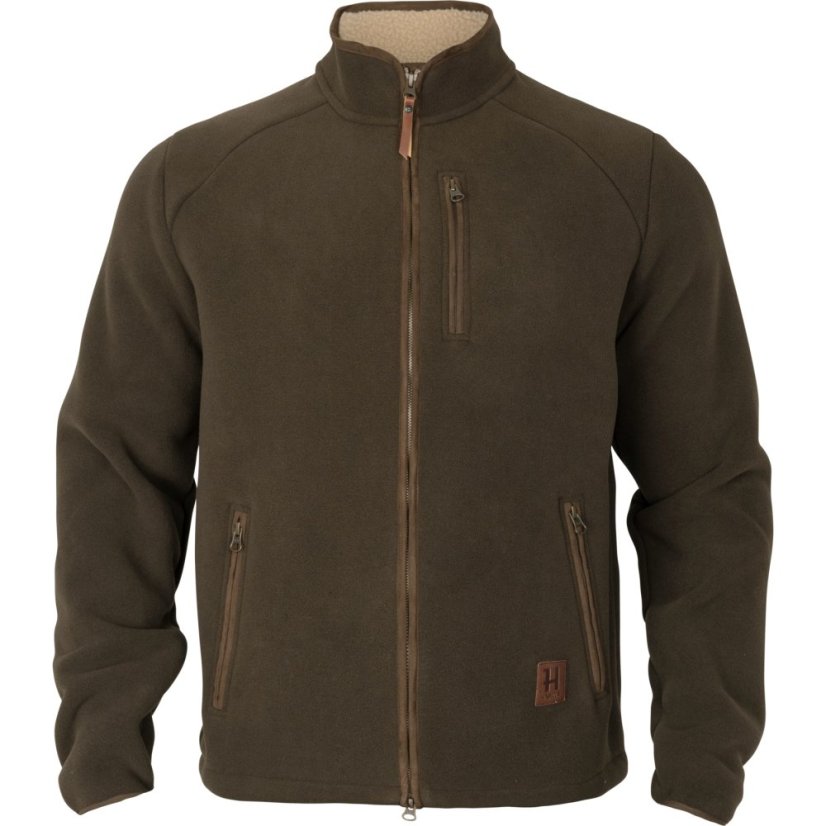HÄRKILA - Sandhem Sherpa fleece bunda pánská Willow green
