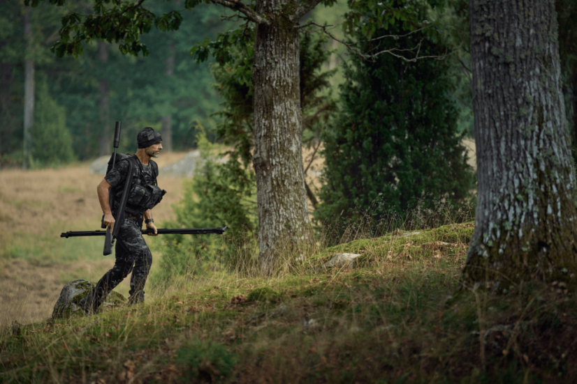 HÄRKILA - Noctyx camo triko s krátkým rukávem pánské AXIS MSP® Black-Black