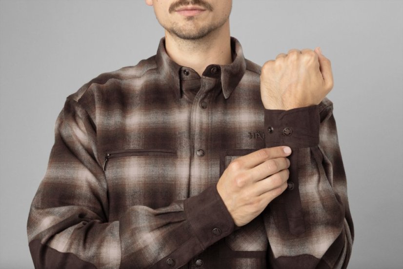 HÄRKILA - Folke košilová bunda pánská Burgundy