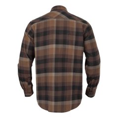 HÄRKILA  - Asmund  flanelová košile pánská Rust brown check