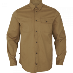 HÄRKILA  - Trym košile pánská Antique sand s dlouhým rukávem