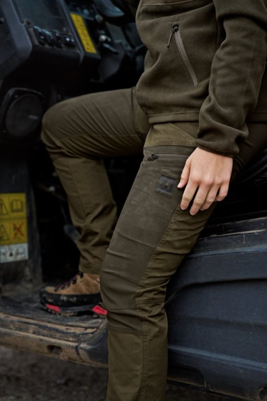 HÄRKILA  - Fjell kalhoty dámské Dark olive-Willow green