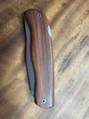 Lovecký nůž zavírací 9 cm palisandr