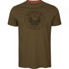 HÄRKILA - Wildboar Pro triko LIMITED EDITION zelená/hnědá