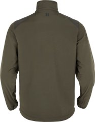 HÄRKILA - Scandinavian softshell bunda pánská Willow green-Shadow brown