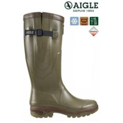 AIGLE  - PARCOURS® 2 Iso holínky KAKI