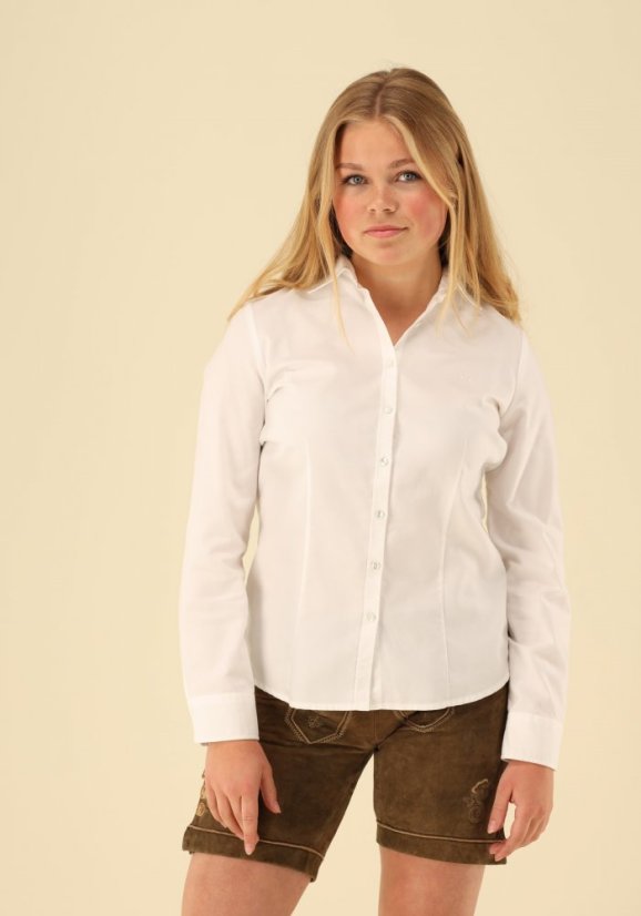 Gipfelstürmer -  elegantní bílá košile dámská 4119