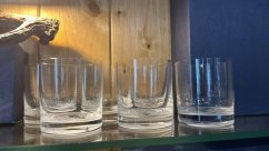 Brusírna Janský - ručně pískované sklenice z českého křišťálu na whisky set