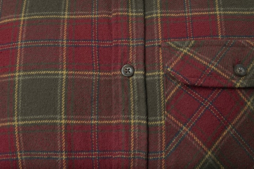 Seeland - Glen flanelová košile pánská Red forest check