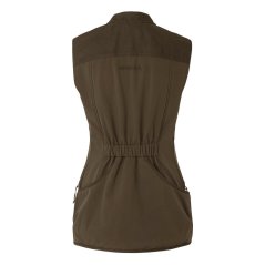 HÄRKILA - Skye střelecká vesta dámská Willow green-Shadow brown