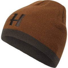 Härkila - oboustranná čepice Shadow brown-Rustique clay