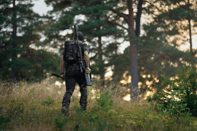HÄRKILA - Noctyx camo triko s krátkým rukávem pánské AXIS MSP® Black-Black