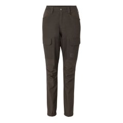 HÄRKILA - Scandinavian kalhoty dámské Shadow brown-Deep brown