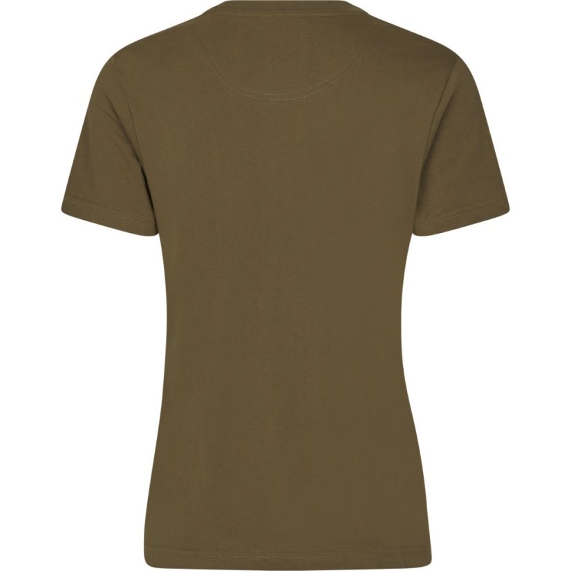 Seeland - Deer On Line triko s krátkým rukávem dámské Military olive