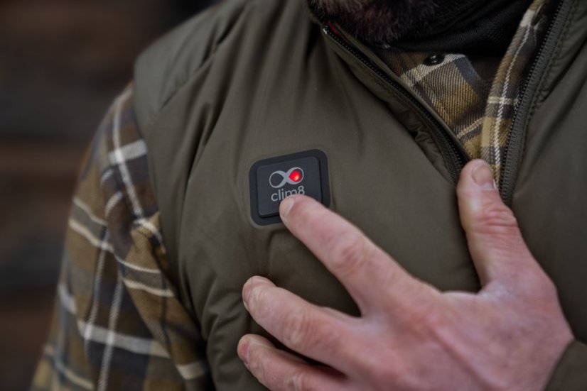 HÄRKILA - Clim8 base vyhřívaná vesta pánská