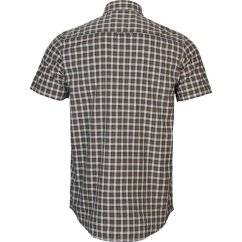 HÄRKILA - Fjell košile s krátkým rukávem pánská Naval blue check