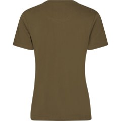 Seeland - Deer On Line triko s krátkým rukávem dámské Military olive