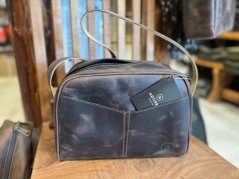 ARTIPEL - BORSA Lady kožená kabelka dámská hnědá