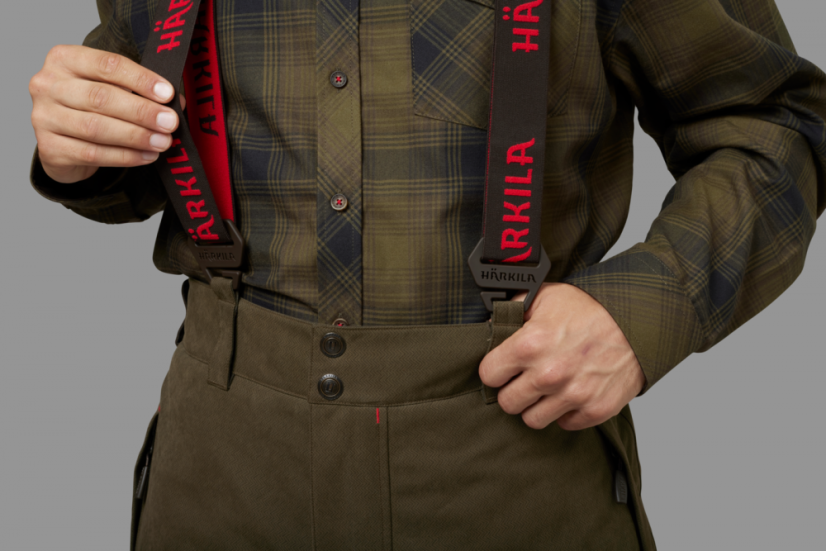 HÄRKILA - Driven Hunt HWS insulated kalhoty zimní pánské Willow green